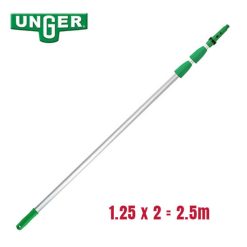 Cây nối dài lau kính UNGER 2.5m (2x1.25m)