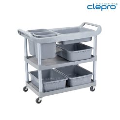 Xe đẩy dọn đồ ăn Clepro CS-3/6