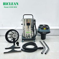 Máy hút bụi công nghiệp HiClean HC80 NEW (3 motor - 80L)