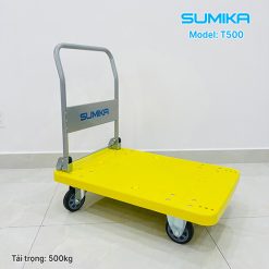 Xe đẩy hàng SUMIKA T500 (Sàn nhựa - tải trọng 500kg)