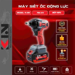 Máy siết ốc động lực Kin K-350 Pin 21V