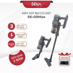 Máy hút bụi cầm tay có dây Seka SK-09MAX (2000W - 20.000pa)