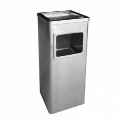 Thùng rác inox gạt tàn vuông (Model: HX161 - HX163)