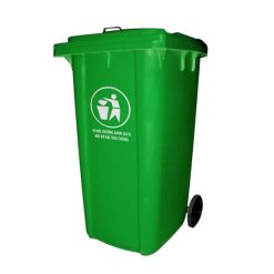 Thùng rác nhựa composite 240 lít (Chống cháy)