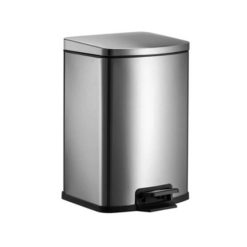 Thùng rác vuông inox đạp chân (12L - 16L - 20L - 30L - 50L)