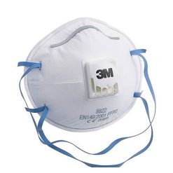 Khẩu trang 3M 8822 P2 - Lọc bụi mịn, vi khuẩn (Hộp 10 cái)