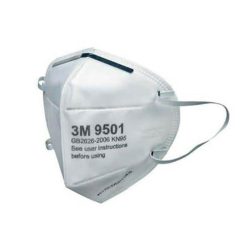 Khẩu trang 3M 9501 – Lọc bụi mịn, hóa chất (Hộp 50 cái)