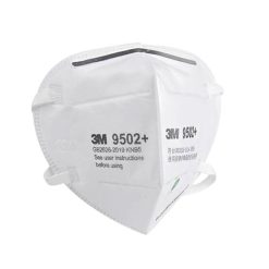 Khẩu trang 3M 9502+ Lọc bụi mịn, hóa chất (Hộp 50 cái)