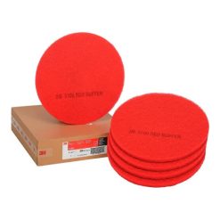 Phớt chà sàn 20 inch màu đỏ 3M 5100 (5 miếng/hộp)