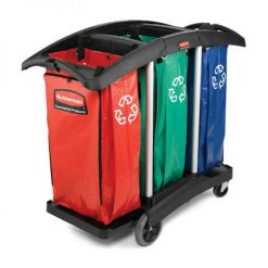 Xe làm vệ sinh 3 túi Rubbermaid FG9T9200