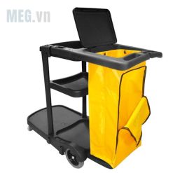 Xe đẩy làm vệ sinh công nghiệp MEG 180 (3 tầng)
