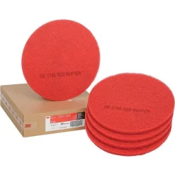 Pad chà sàn 17 inch màu đỏ 3M 5100 (5 miếng/hộp)