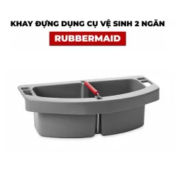 Khay đựng dụng cụ vệ sinh Rubbermaid FG264900GRAY (Gắn vành thùng chứa)