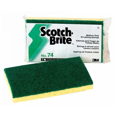 Miếng bọt biển cọ rửa đa năng 3M™ Scotch-Brite™ 74 (20 miếng hộp) (1)