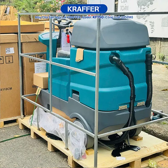 Máy chà sàn ngồi lái KRAFFER KF150 (2)