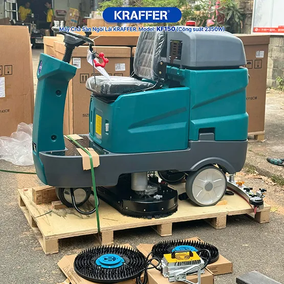 Máy chà sàn ngồi lái KRAFFER KF150 (6)
