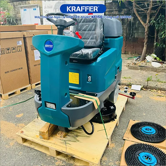 Máy chà sàn ngồi lái KRAFFER KF150 (7)