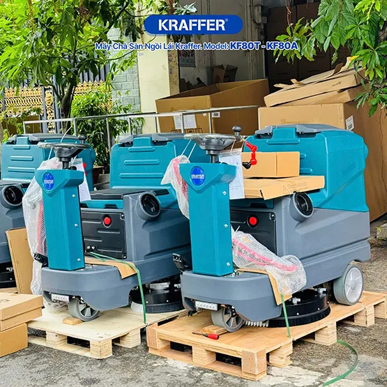 Máy chà sàn ngồi lái KRAFFER KF80A (2)