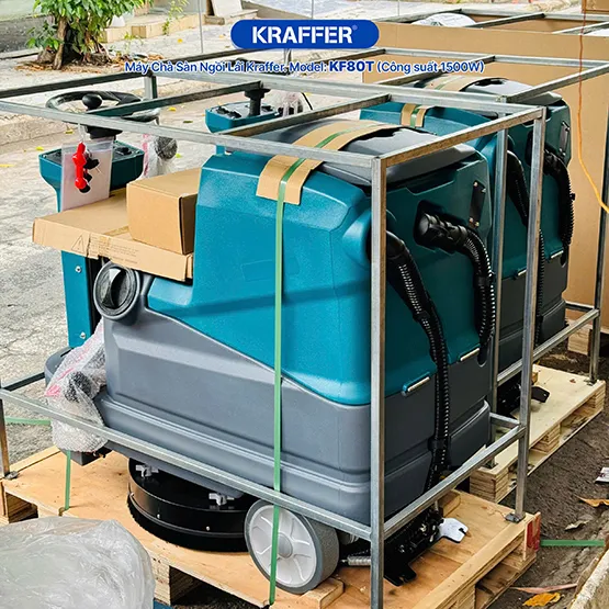 Máy chà sàn ngồi lái KRAFFER KF80T (2)