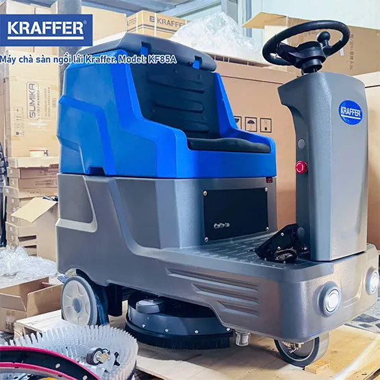 Máy chà sàn ngồi lái KRAFFER KF85A (2)