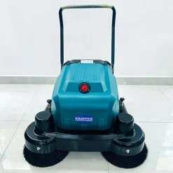 Máy quét rác đẩy tay KRAFFER KF106 (Ắc quy 12V – 100Ah)