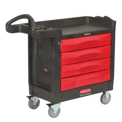 Xe đẩy đồ kỹ thuật Rubbermaid FG451388BLA