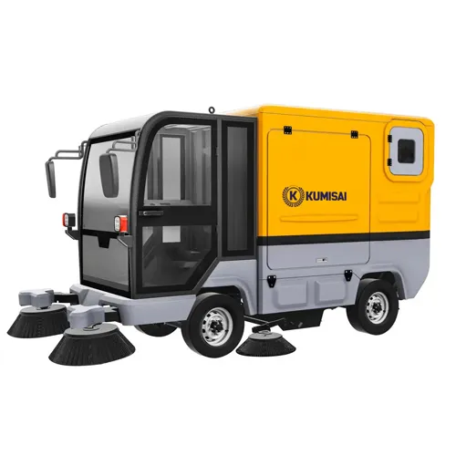 Xe quét rác ngồi lái Kumisai KMS 1800 (1)
