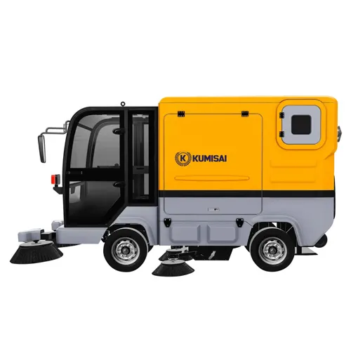 Xe quét rác ngồi lái Kumisai KMS 1800 (2)