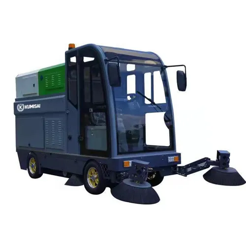 Xe quét rác ngồi lái Kumisai KMS 210 (2)