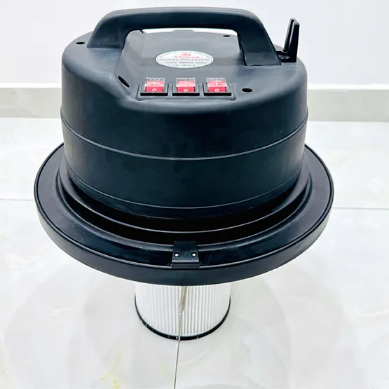 Máy hút bụi công nghiệp Sancos 3238W (3 Motor – 77L) (10)