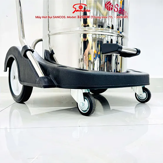 Máy hút bụi công nghiệp Sancos 3238W (3 Motor – 77L) (9)