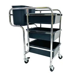 Xe đẩy dọn đồ ăn HiClean HC 167