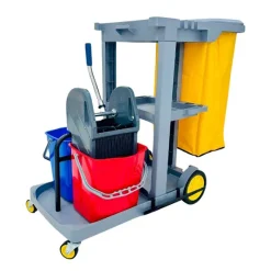 Xe đẩy dọn vệ sinh HiClean HC170D