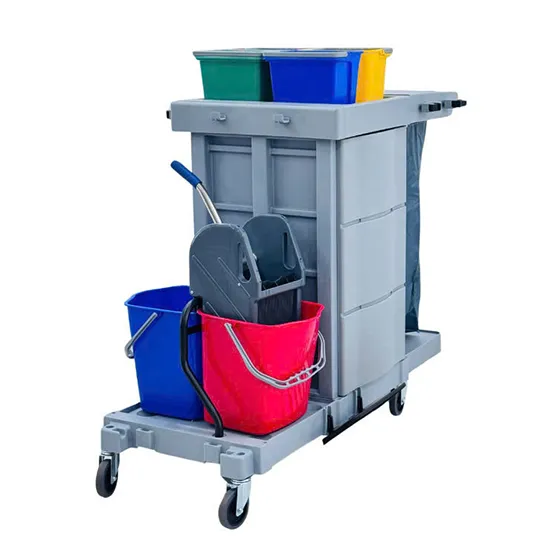 Xe đẩy dọn vệ sinh HiClean HC181 (1)