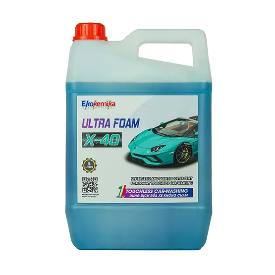 Dung dịch rửa xe không chạm siêu bọt Ekokemika Ultra Foam X-40 (1)