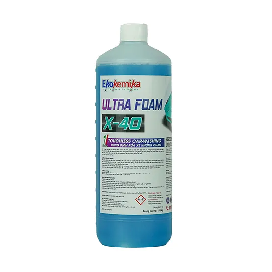 Dung dịch rửa xe không chạm siêu bọt Ekokemika Ultra Foam X-40 (2)