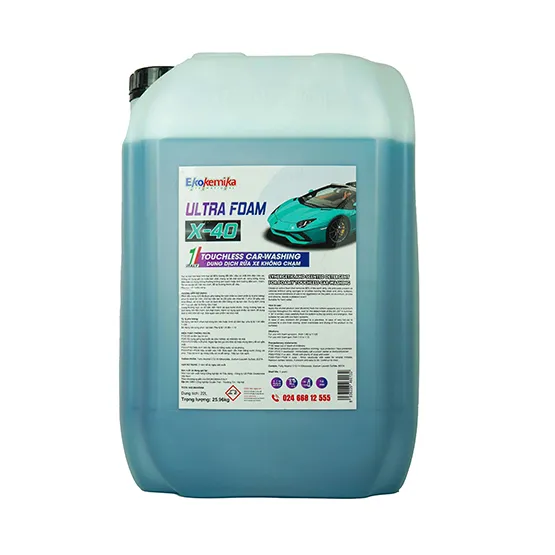 Dung dịch rửa xe không chạm siêu bọt Ekokemika Ultra Foam X-40 (3)