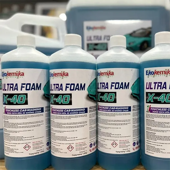 Dung dịch rửa xe không chạm siêu bọt Ekokemika Ultra Foam X-40 (4)