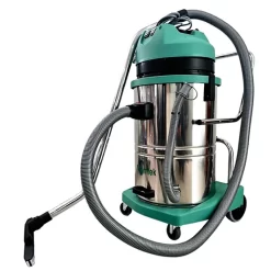 Máy hút bụi công nghiệp khô và ướt Amtek AT-602 (2 Motor - 60L)