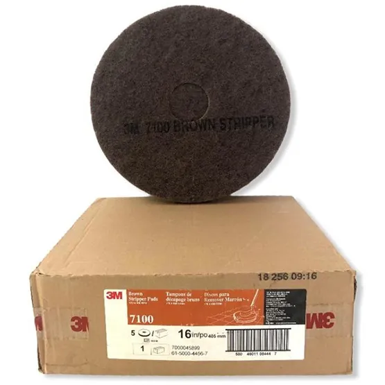 Miếng đánh sàn 16 inch màu nâu 3M™ 7100 (5 miếng hộp) (1)