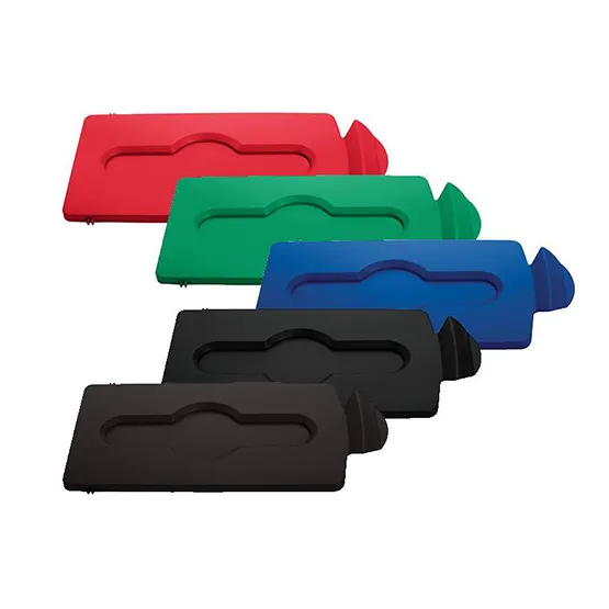 Nắp đậy có bản lề dùng cho thùng nhựa Slim Jim® 78 lít Rubbermaid 2007192 (1)