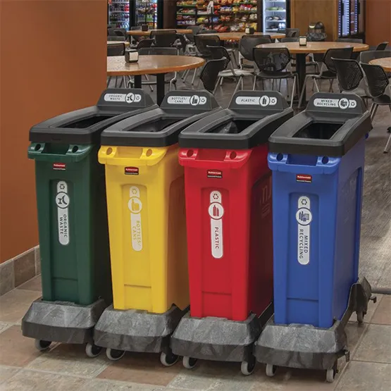 Thùng nhựa 87 lít Rubbermaid Slim Jim® 1956188 (6)