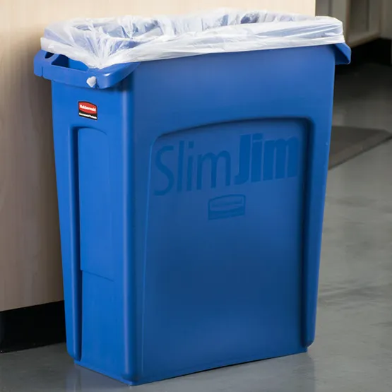 Thùng nhựa Rubbermaid Slim Jim® 1971258 (16 Gallon) (10)