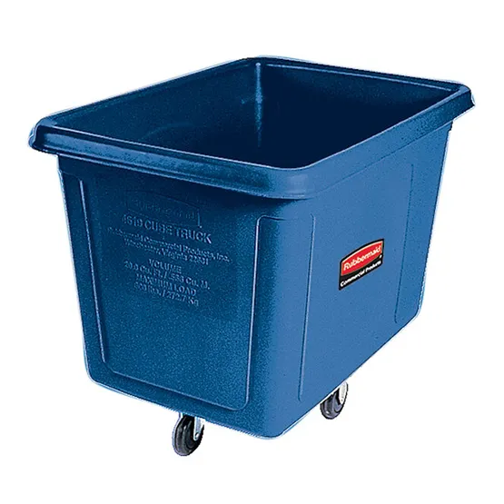 Xe chở đồ giặt là 200 lít Rubbermaid FG460800BLA (2)