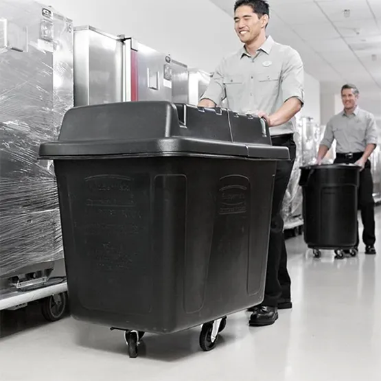 Xe chở đồ giặt là 200 lít Rubbermaid FG460800BLA (7)