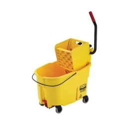 Xe vắt nước lau sàn 42 lít Rubbermaid FG618688YEL (có van xả)