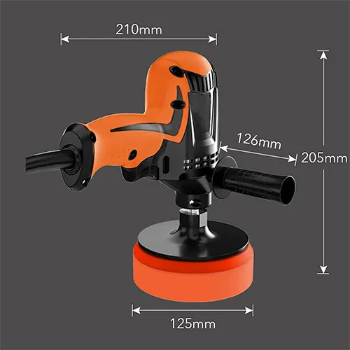 Máy chà giặt ghế cầm tay 6 tốc độ Amtek GV6010 (2)