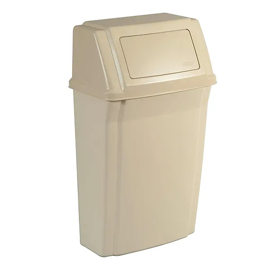 Thùng rác gắn tường Rubbermaid FG782200BEIG (57 lít - 15 GAL) (7)
