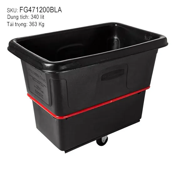 Xe chở đồ giặt là Rubbermaid (4708 4712 4716 4720 4727) (3)