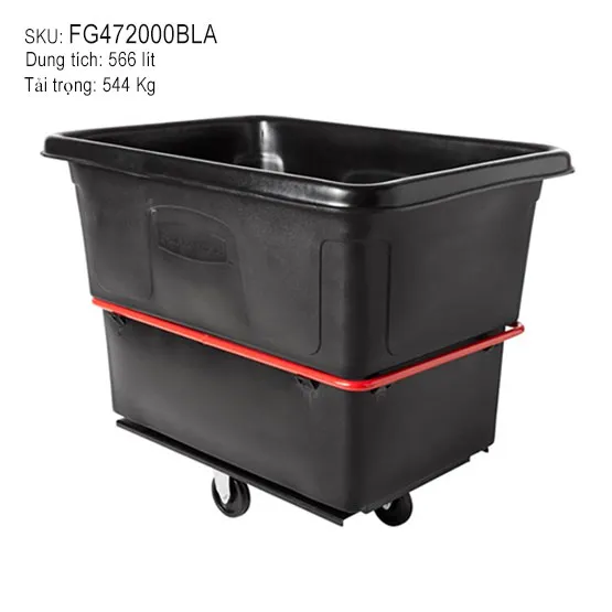 Xe chở đồ giặt là Rubbermaid (4708 4712 4716 4720 4727) (5)